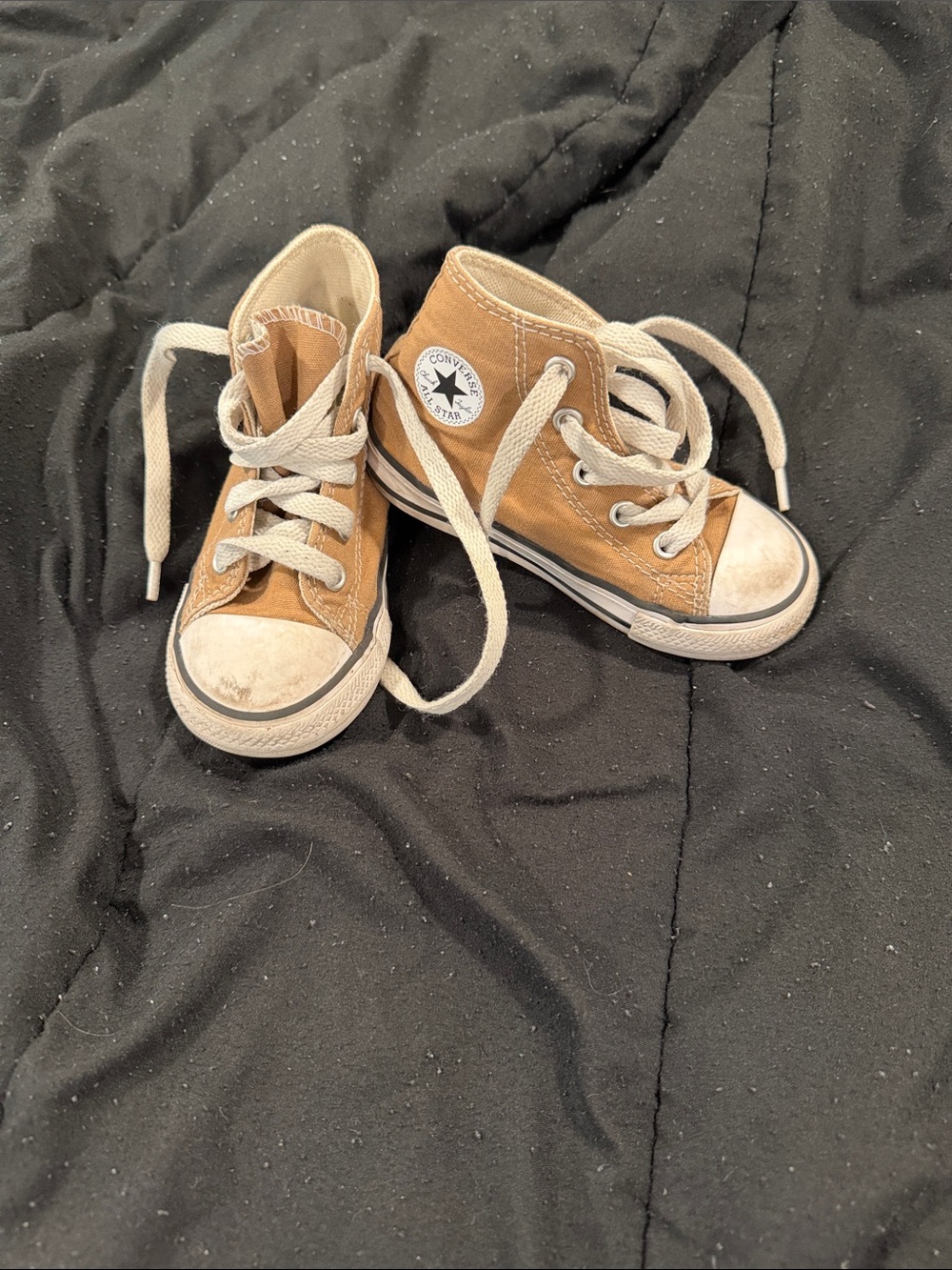 Converse Kids Brown High-Top Sneakers 7